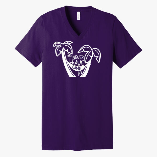 Unisex Ringspun Cotton V-Neck Tee Thumbnail