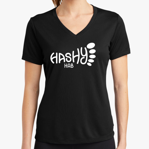 Women's Activewear V-Neck Tee Thumbnail