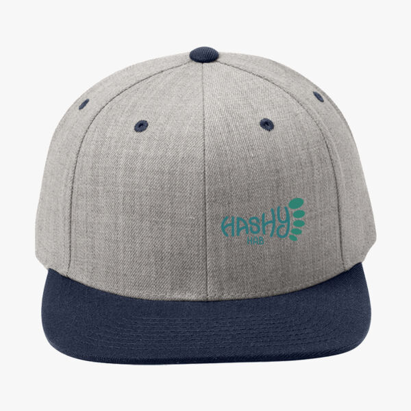 Flat Bill Snapback Hat Thumbnail